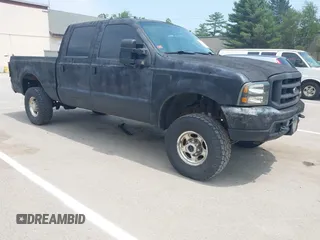 2004 Ford F-250 XL with VIN 1FTNW21L24EC75449, listed as a IAAI auction lot 42622552 with 199,431 mi miles and . Bid and sale history available at DreamBid. Image 1.
