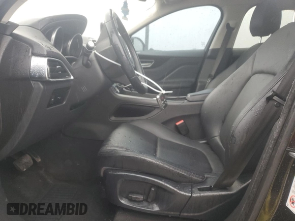 2018 Jaguar F-PACE 30t Premium with VIN SADCJ2GX4JA236479, listed as a Copart auction lot 85607154 with 81,446 mi miles and Salvage Title. Bid and sale history available at carsss.com. Image 7.