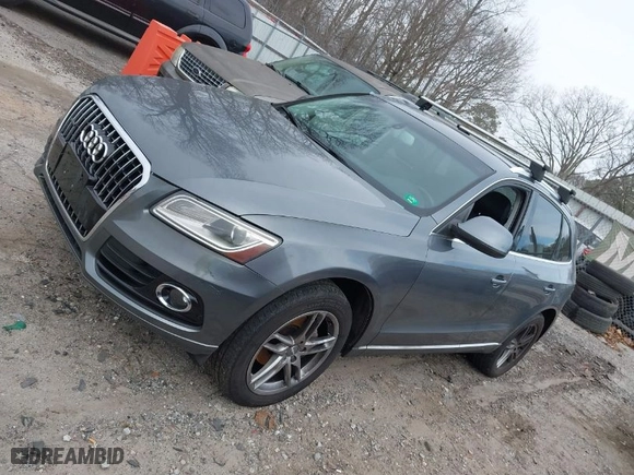 2013 Audi Q5 Premium Plus with VIN WA1LFAFP7DA046960, listed as a IAAI auction lot 41689911 with 117,900 mi miles. Bid and sale history available at carsss.com. Image 2.