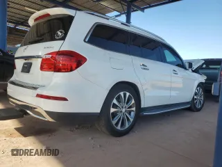 2016 Mercedes-Benz GL with VIN 4JGDF2EE2GA650948, listed as a Copart auction lot 84957814 with 61,303 mi miles and Salvage Title. Bid and sale history available at carsss.com. Image 3.