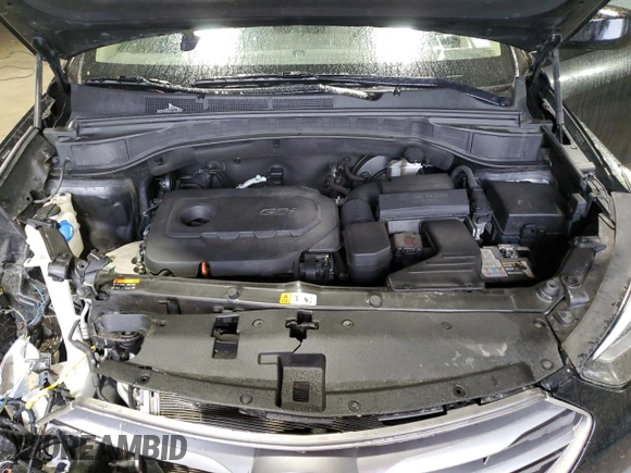2017 Hyundai Santa Fe 2.4L with VIN 5NMZUDLB1HH013853, listed as a Copart auction lot 62577715 with 65,336 mi miles and Salvage title. Bid and sale history available at DreamBid. Image 12.