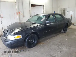 1999 Ford Crown Victoria Police with VIN 2FAFP71W7XX105850, listed as a Copart auction lot 43760905 with 308,252 mi miles and Salvage Title. Bid and sale history available at carsss.com. Image 1.