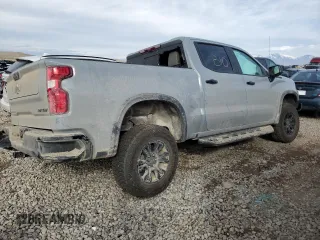 2025 Chevrolet Silverado 1500 with VIN 3GCUKHE86SG111563, listed as a Copart auction lot 42922455 with Not Provided miles and Salvage Title. Bid and sale history available at DreamBid. Image 3.