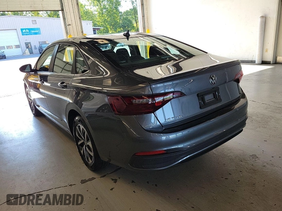 2024 Volkswagen Jetta S with VIN 3VW5M7BU5RM079143, listed as a IAAI auction lot 42851039 with 22,619 mi miles and . Bid and sale history available at DreamBid. Image 1.
