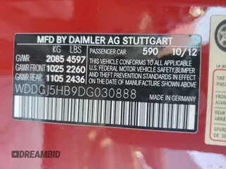 2013 Mercedes-Benz C 350 with VIN WDDGJ5HB9DG030888, listed as a Copart auction lot 50780865 with 130,389 mi miles and Salvage Title. Bid and sale history available at carsss.com. Image 12.