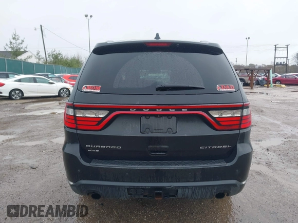 2014 Dodge Durango Citadel with VIN 1C4RDJEG5EC466164, listed as a IAAI auction lot 40936279 with 259,102 mi miles and . Bid and sale history available at DreamBid. Image 16.