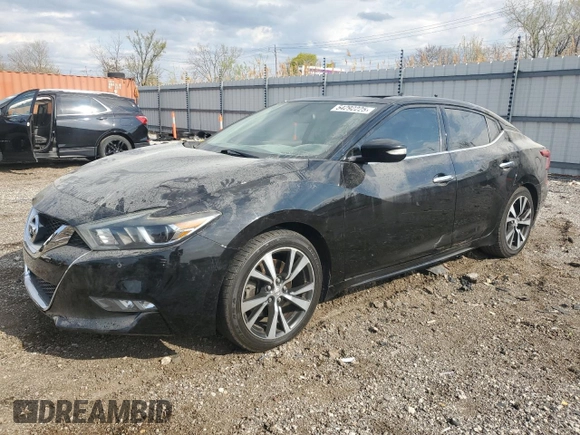 2018 Nissan Maxima S z VIN 1N4AA6AP2JC381971, wystawiony jako Copart lot #54292225 z przebiegiem 62 150 mil mil oraz Szkoda całkowita • Salvage title. Historia ofert i sprzedaży dostępna na DreamBid. Obrazek 1.