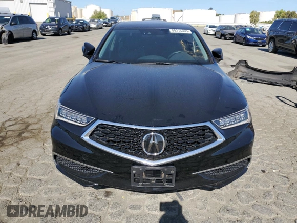2018 Acura TLX Technology with VIN 19UUB3F55JA003344, listed as a Copart auction lot 59214005 with Not provided miles and Salvage title. Bid and sale history available at DreamBid. Image 5.