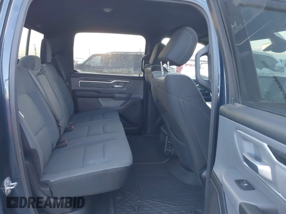 2022 Ram 1500 Big Horn with VIN 1C6RREMT1NN261444, listed as a IAAI auction lot 41811390 with 68,383 mi miles. Bid and sale history available at carsss.com. Image 8.