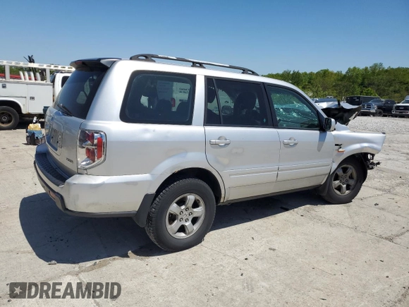 2007 Honda Pilot LX with VIN 5FNYF18117B010892, listed as a Copart auction lot 56334945 with Not provided miles and Salvage title. Bid and sale history available at DreamBid. Image 3.