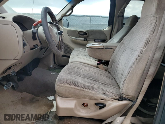 2001 Ford F-150 XL with VIN 1FTRX17L81NA01233, listed as a Copart auction lot 45097835 with Not provided miles and Salvage title. Bid and sale history available at DreamBid. Image 7.