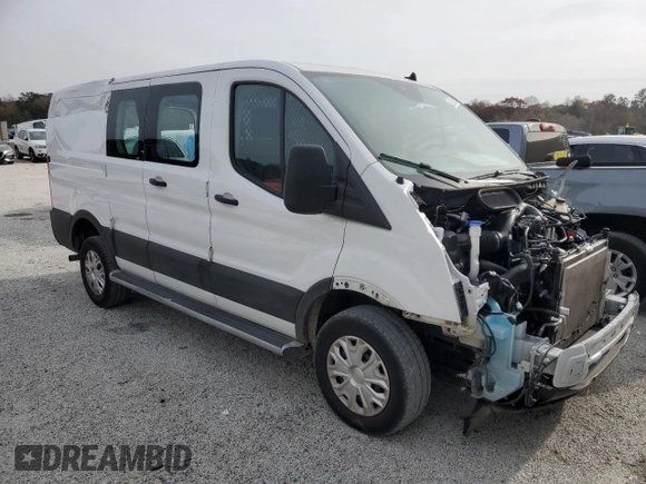 2023 Ford Transit Cargo with VIN 1FTBR1Y85PKA77962, listed as a Copart auction lot 83095814 with 21,928 mi miles and Clean Title. Bid and sale history available at DreamBid. Image 4.