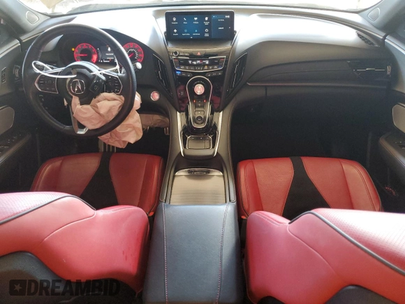 2020 Acura RDX w/A-Spec Pkg with VIN 5J8TC1H65LL019456, listed as a Copart auction lot 46655245 with 56,335 mi miles and Salvage Title. Bid and sale history available at carsss.com. Image 8.
