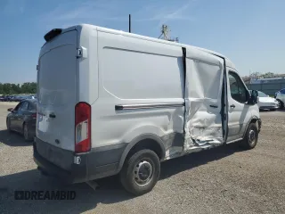 2023 Ford Transit Cargo with VIN 1FTBR1C82PKB25179, listed as a Copart auction lot 64972374 with 89,944 mi miles and Salvage Title. Bid and sale history available at DreamBid. Image 3.