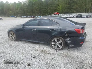2011 Lexus IS 250 with VIN JTHBF5C22B5144946, listed as a Copart auction lot 52593265 with 97,088 mi miles and Salvage title. Bid and sale history available at DreamBid. Image 2.