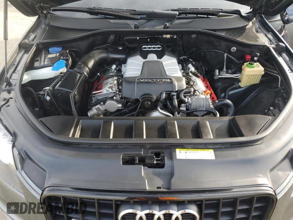 2014 Audi Q7 3.0T S line Prestige with VIN WA1DGAFE5ED002987, listed as a Copart auction lot 47359395 with 130,436 mi miles and Salvage Title. Bid and sale history available at carsss.com. Image 12.