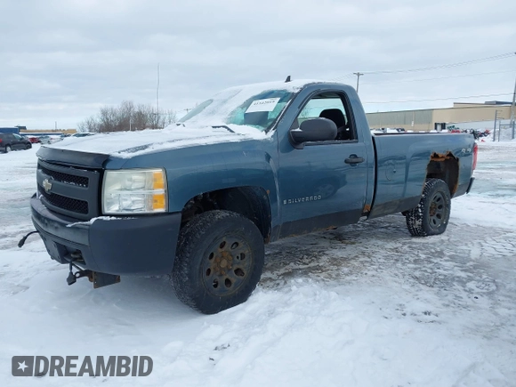 2008 Chevrolet Silverado 1500 Work Truck with VIN 1GCEK14C38Z280529, listed as a IAAI auction lot 41542019 with 188,094 mi miles. Bid and sale history available at carsss.com. Image 17.