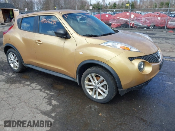 2013 Nissan Juke SV with VIN JN8AF5MV2DT206502, listed as a IAAI auction lot 41865294 with 85,980 mi miles. Bid and sale history available at carsss.com. Image 1.