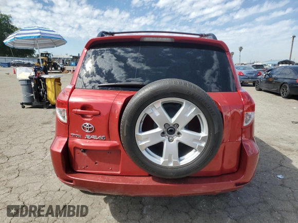 2006 Toyota RAV4 Sport with VIN JTMZK32V065001222, listed as a Copart auction lot 46810565 with 129,783 mi miles and Salvage Title. Bid and sale history available at carsss.com. Image 6.