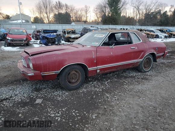 1974 Ford Mustang с VIN 4F02Z275163, выставлен на аукционе Copart как лот 83834044 с пробегом 99 704 миль миль и Чистый • Clean title. История ставок и продаж доступна на DreamBid. Изображение 1.