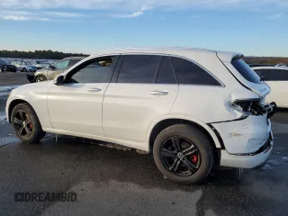 2020 Mercedes-Benz GLC with VIN WDC0G8EB2LF726006, listed as a Copart auction lot 89279685 with 80,857 mi miles and Non Repairable. Bid and sale history available at carsss.com. Image 2.