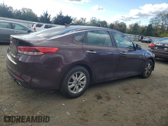 2016 Kia Optima LX with VIN 5XXGT4L32GG091767, listed as a Copart auction lot 76069844 with 179,587 mi miles and Clean Title. Bid and sale history available at carsss.com. Image 3.