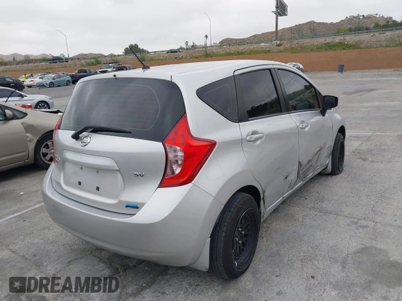2015 Nissan Note SV with VIN 3N1CE2CP4FL372507, listed as a IAAI auction lot 42036475 with 85,998 mi miles and . Bid and sale history available at DreamBid. Image 4.