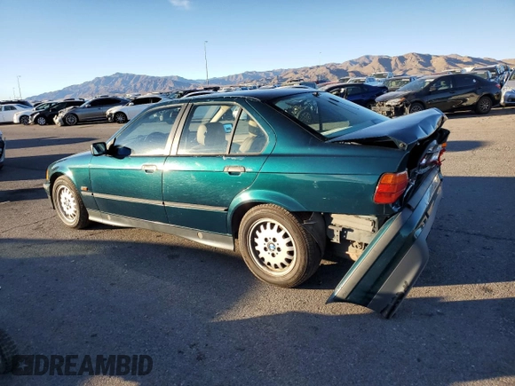 1995 BMW 3 Series 325i with VIN WBACB4329SFM08375, listed as a Copart auction lot 82333444 with 176,746 mi miles and Salvage Title. Bid and sale history available at carsss.com. Image 2.