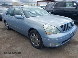 2002 Lexus LS 430 with VIN JTHBN30F420059232, listed as a IAAI auction lot 41632728 with 317,863 mi miles. Bid and sale history available at carsss.com. Image 1.