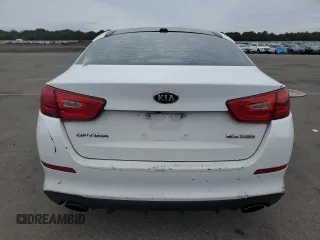 2015 Kia Optima SX Turbo with VIN 5XXGR4A61FG367091, listed as a Copart auction lot 48299065 with 106,003 mi miles and Non Repairable. Bid and sale history available at carsss.com. Image 6.