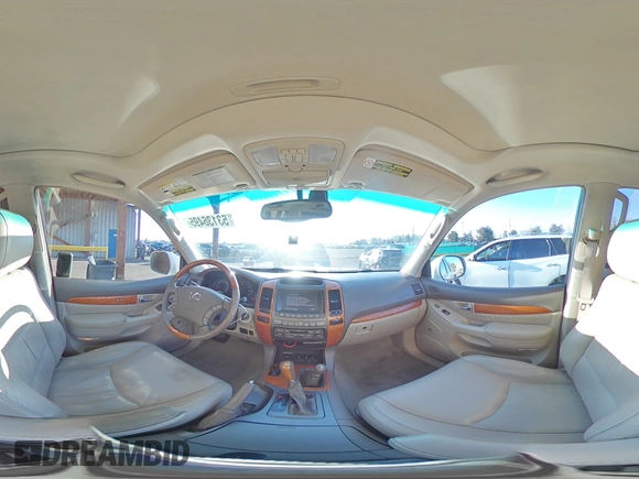 2006 Lexus GX with VIN JTJBT20X260122373, listed as a Copart auction lot 53136495 with 185,332 mi miles and Salvage Title. Bid and sale history available at carsss.com. Image 13.