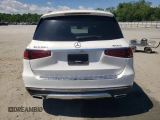 2020 Mercedes-Benz GLS 450 with VIN 4JGFF5KE0LA205603, listed as a Copart auction lot 58381444 with 66,038 mi miles and Salvage Title. Bid and sale history available at DreamBid. Image 6.