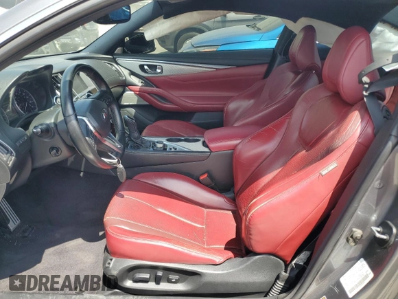 2017 Infiniti Q60 Sport with VIN JN1EV7EK5HM363508, listed as a Copart auction lot 52693455 with 120,435 mi miles and Salvage Title. Bid and sale history available at DreamBid. Image 7.