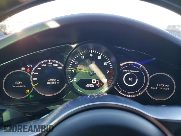 2019 Porsche Cayenne E-Hybrid with VIN WP1AE2AY7KDA50488, listed as a Copart auction lot 62614494 with 48,366 mi miles and Salvage title. Bid and sale history available at DreamBid. Image 9.