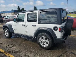 2022 Jeep Wrangler Unlimited Willys with VIN 1C4HJXDN5NW132965, listed as a Copart auction lot 62539184 with 44,325 mi miles and Salvage Title. Bid and sale history available at DreamBid. Image 2.