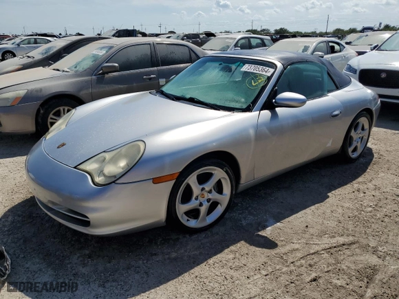 2004 Porsche 911 Carrera with VIN WP0CA29944S650855, listed as a Copart auction lot 73705364 with 0 mi miles and Non Repairable. Bid and sale history available at carsss.com. Image 1.