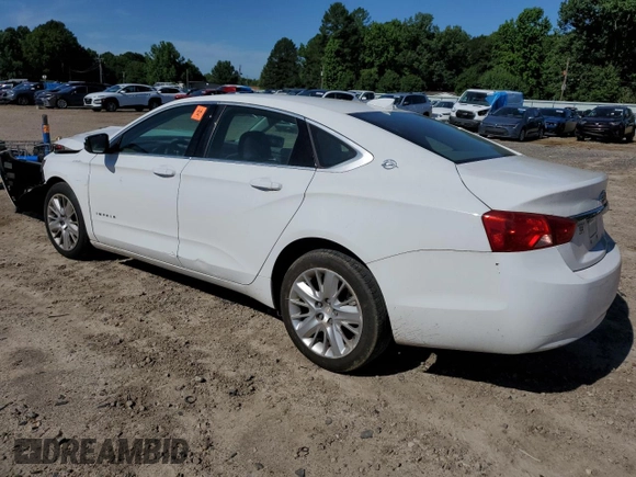 2016 Chevrolet Impala LS with VIN 2G11X5SA4G9175749, listed as a Copart auction lot 57948065 with 87,735 mi miles and Clean title. Bid and sale history available at DreamBid. Image 2.