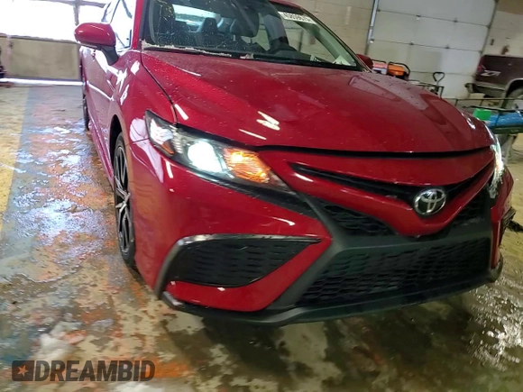 2023 Toyota Camry SE with VIN 4T1G11AK3PU078529, listed as a Copart auction lot 45859675 with 75,230 mi miles and Salvage Title. Bid and sale history available at DreamBid. Image 11.