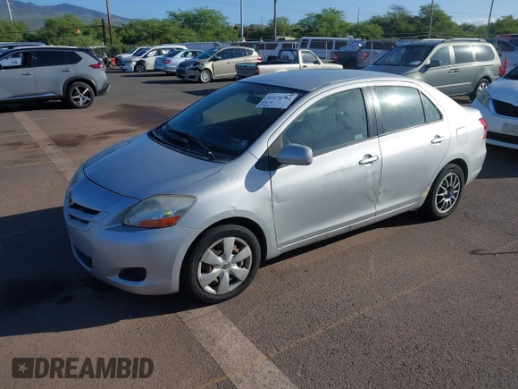 2008 Toyota Yaris with VIN JTDBT923581205640, listed as a IAAI auction lot 41636353 with 102,614 mi miles. Bid and sale history available at carsss.com. Image 2.