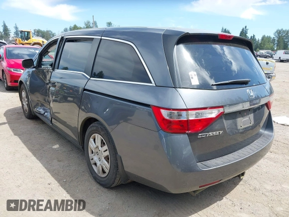 2012 Honda Odyssey LX с VIN 5FNRL5H23CB049703, выставлен на аукционе IAAI как лот 42467459 с пробегом 96 247 миль миль и . История ставок и продаж доступна на DreamBid. Изображение 3.