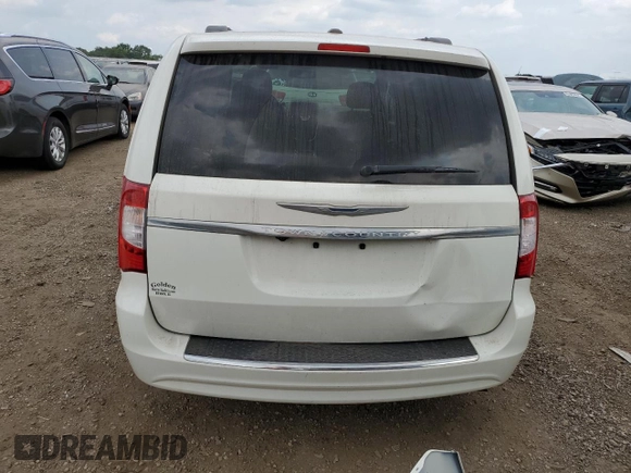 2012 Chrysler Town & Country Touring with VIN 2C4RC1BG4CR375530, listed as a Copart auction lot 64004854 with 162,035 mi miles and Salvage Title. Bid and sale history available at DreamBid. Image 6.