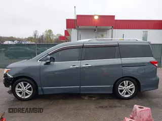 2012 Nissan Quest SL with VIN JN8AE2KP0C9043348, listed as a IAAI auction lot 41996448 with 114,667 mi miles and . Bid and sale history available at carsss.com. Image 15.