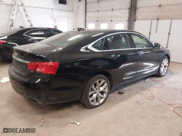 2015 Chevrolet Impala LTZ with VIN 2G1165S38F9145916, listed as a IAAI auction lot 41982242 with 303,316 mi miles. Bid and sale history available at carsss.com. Image 4.
