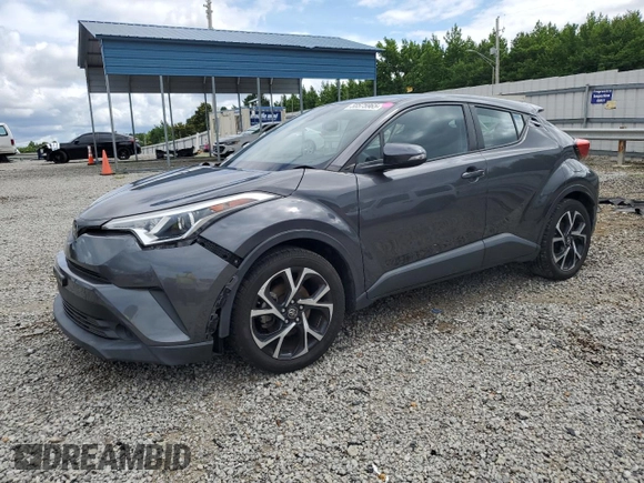 2018 Toyota C-HR XLE with VIN NMTKHMBX7JR060020, listed as a Copart auction lot 58575965 with 86,877 mi miles and Clean title. Bid and sale history available at DreamBid. Image 1.