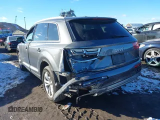 2019 Audi Q7 Premium with VIN WA1AHAF72KD016715, listed as a IAAI auction lot 41191179 with 62,762 mi miles and . Bid and sale history available at DreamBid. Image 3.