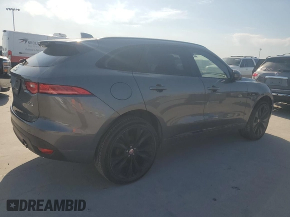 2017 Jaguar F-Pace 35t R-Sport with VIN SADCL2BV7HA492920, listed as a Copart auction lot 53532875 with 132,746 mi miles and Clean title. Bid and sale history available at DreamBid. Image 3.
