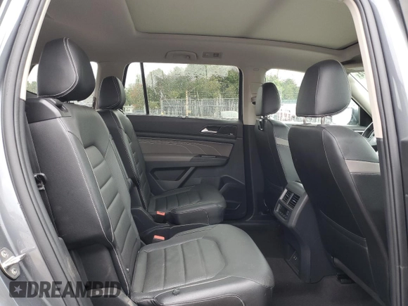 2021 Volkswagen Atlas SEL Premium R-Line with VIN 1V2FR2CA5MC541449, listed as a Copart auction lot 72932124 with 58,269 mi miles and Salvage title. Bid and sale history available at DreamBid. Image 11.
