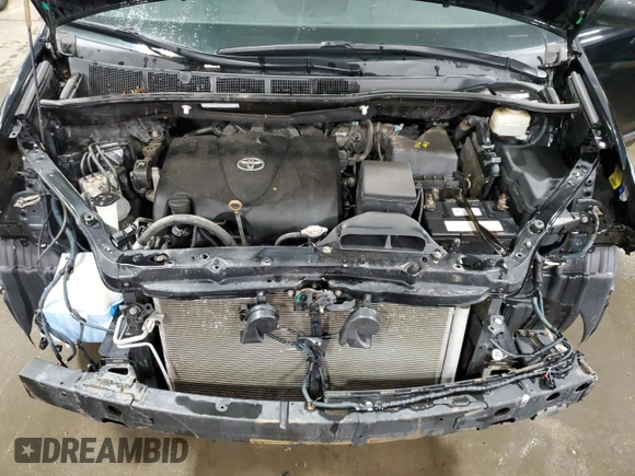 2017 Toyota Sienna SE with VIN 5TDXZ3DC2HS868309, listed as a Copart auction lot 61146885 with 108,510 mi miles and Salvage title. Bid and sale history available at DreamBid. Image 12.