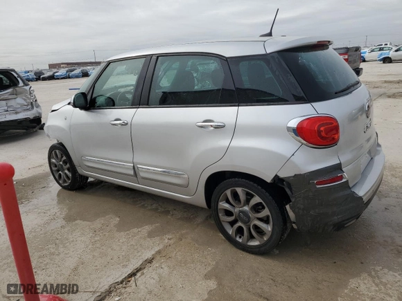 2018 FIAT 500L Lounge with VIN ZFBCFACH3JZ040883, listed as a Copart auction lot 42946565 with 93,329 mi miles and Salvage Title. Bid and sale history available at carsss.com. Image 2.
