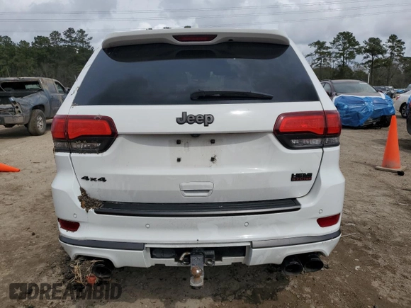 2018 Jeep Grand Cherokee High Altitude with VIN 1C4RJFCT4JC272581, listed as a Copart auction lot 46988665 with 0 mi miles and Salvage Title. Bid and sale history available at carsss.com. Image 6.